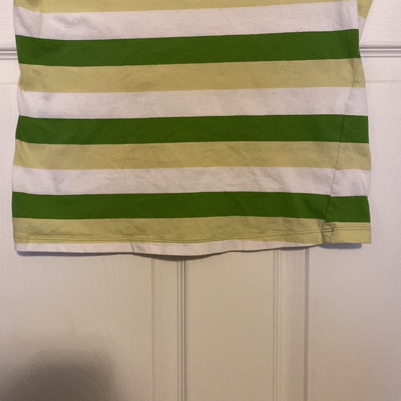 Women’s Green Striped Shirt - Picture 3 of 5